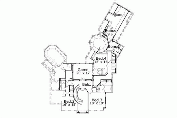 Upper/Second Floor Plan: 19-1181