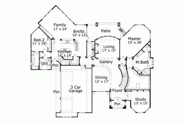 Main Floor Plan: 19-1182