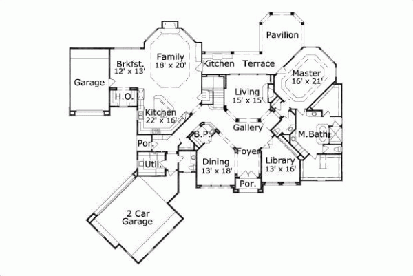 Main Floor Plan: 19-1186