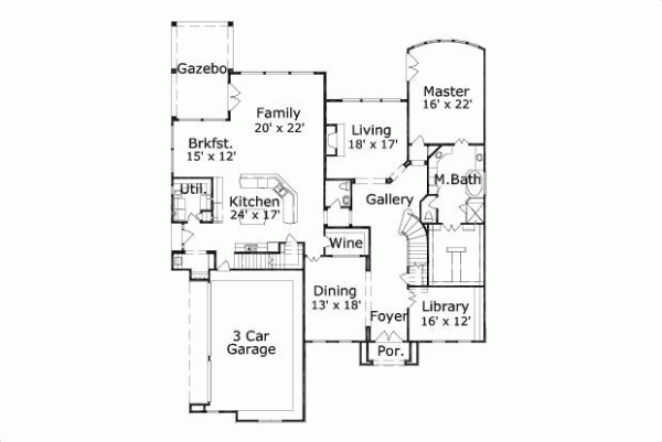 Main Floor Plan: 19-1189