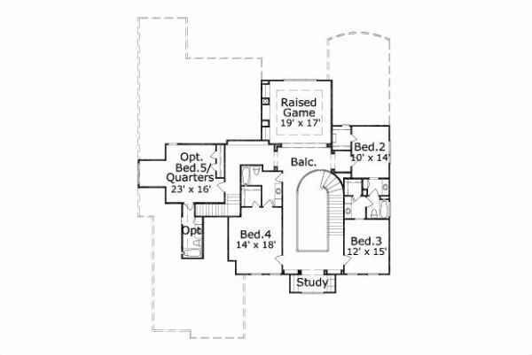 Upper/Second Floor Plan: 19-1189