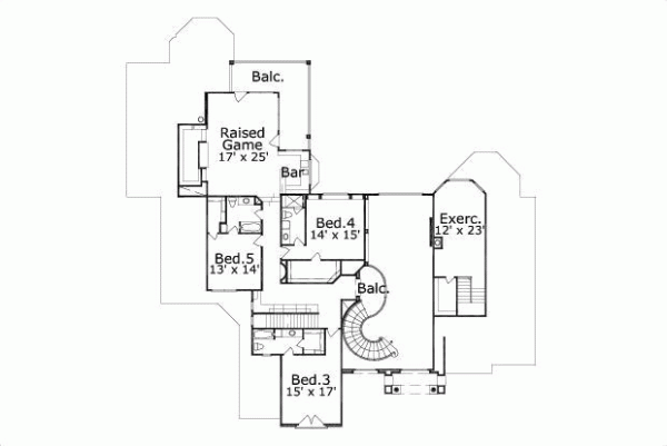 Upper/Second Floor Plan: 19-119