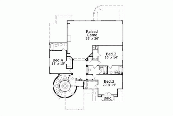 Upper/Second Floor Plan: 19-1191
