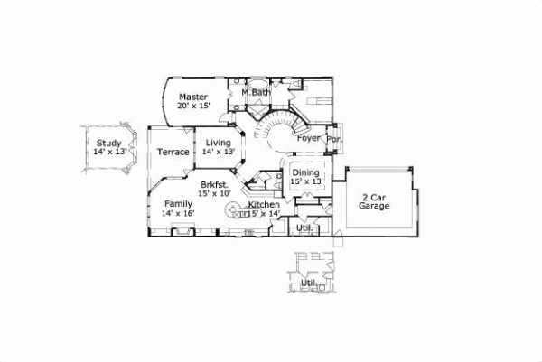 Main Floor Plan: 19-1192