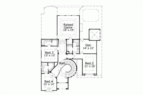 Upper/Second Floor Plan: 19-1194