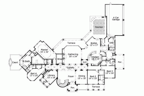 Main Floor Plan: 19-1195