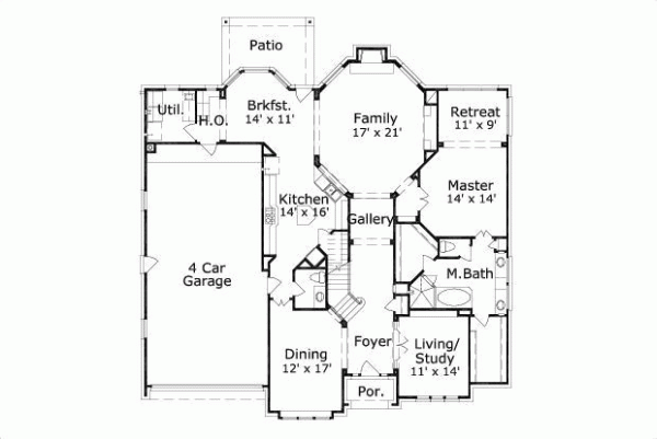 Main Floor Plan: 19-1199