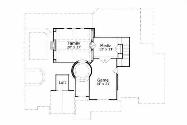 Upper/Second Floor Plan: 19-120