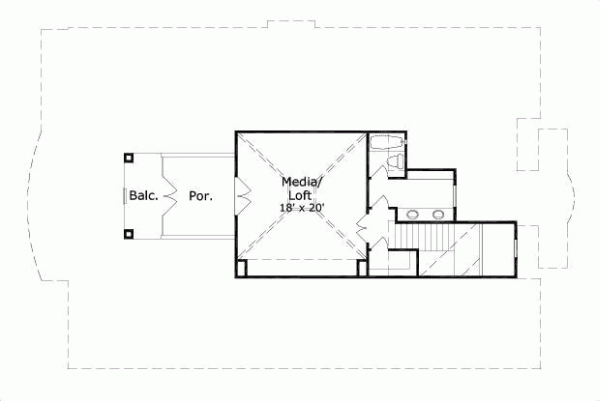 Third Floor Plan:19-1200