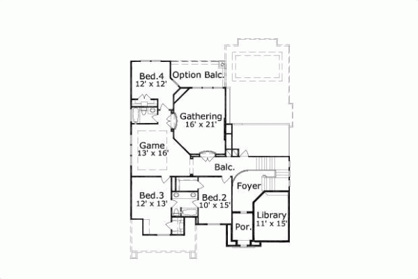 Upper/Second Floor Plan: 19-1201