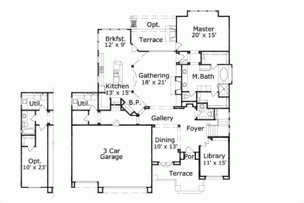 Main Floor Plan: 19-1203