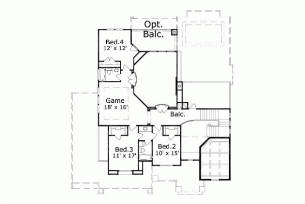 Upper/Second Floor Plan: 19-1203