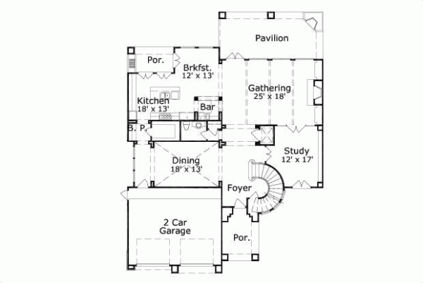 Main Floor Plan: 19-1204