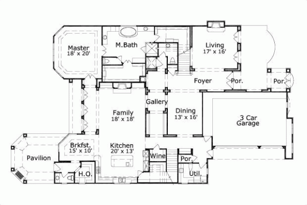 Main Floor Plan: 19-1205