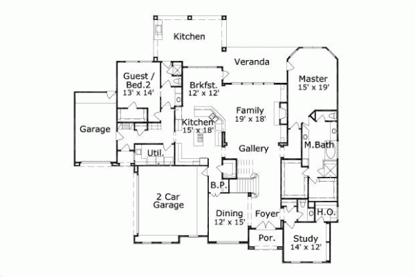 Main Floor Plan: 19-1209