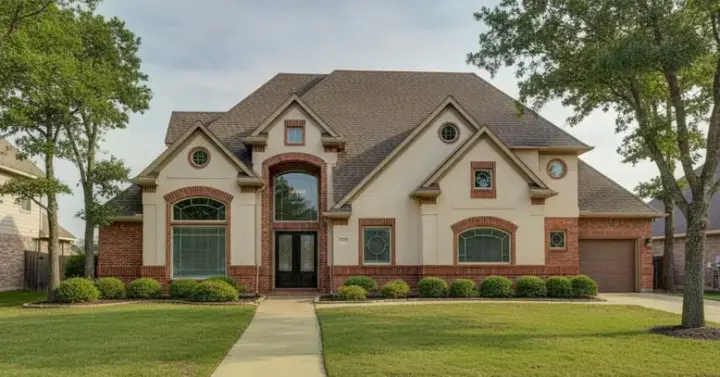 Traditional house plans 19-121 - front exterior, 4,501 sq ft, 4 bed, 3 bath house plans | Monster House Plans