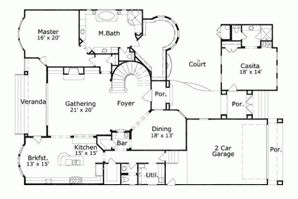 Main Floor Plan: 19-1210