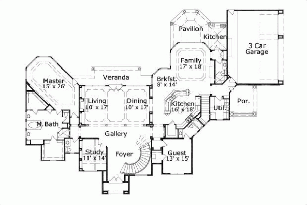 Main Floor Plan: 19-1214