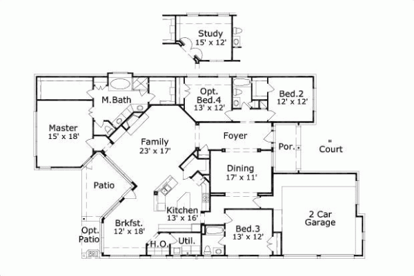 Main Floor Plan: 19-1221