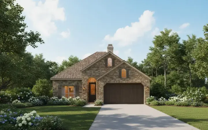 Traditional house plans 19-1224 - front exterior, 2,706 sq ft, 3 bed, 3 bath house plans | Monster House Plans