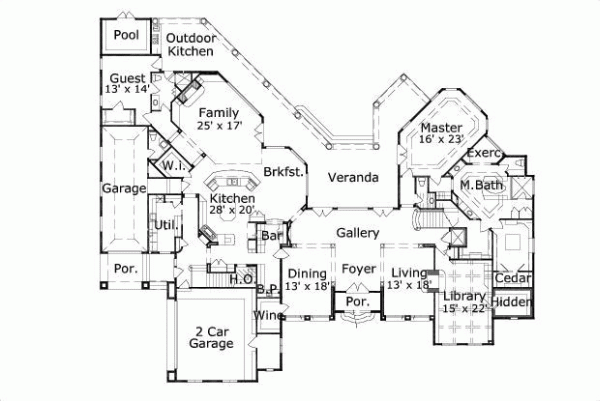 Main Floor Plan: 19-123