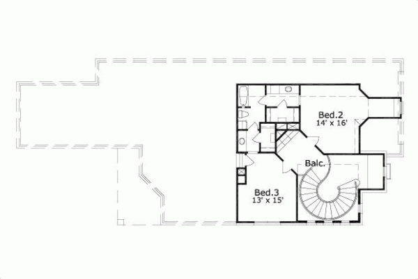 Upper/Second Floor Plan: 19-1232