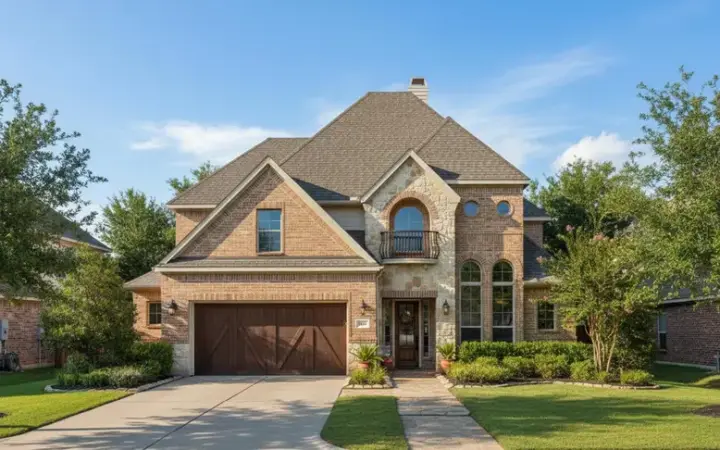 European house plans 19-1233 - front exterior, 2,950 sq ft, 3 bed, 2 bath house plans | Monster House Plans