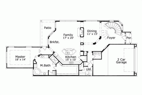 Main Floor Plan: 19-1233