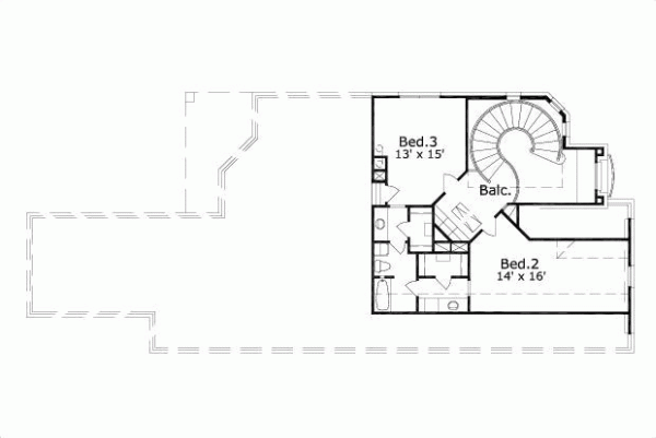 Upper/Second Floor Plan: 19-1233