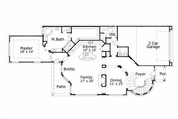 Main Floor Plan: 19-1234