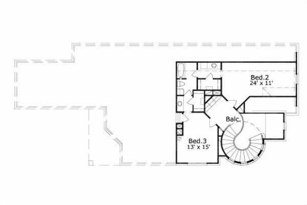 Upper/Second Floor Plan: 19-1234