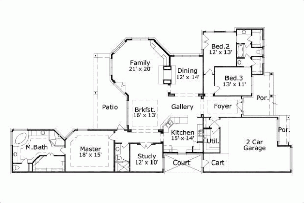 Main Floor Plan: 19-1235