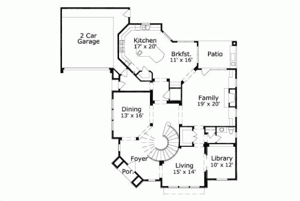 Main Floor Plan: 19-1237