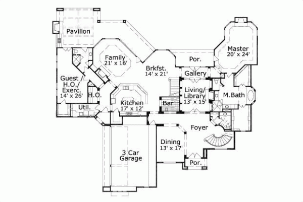 Main Floor Plan: 19-1242