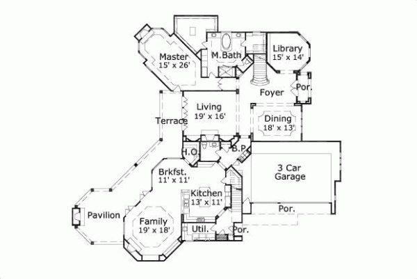 Main Floor Plan: 19-1243
