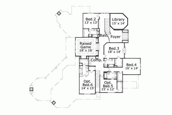 Upper/Second Floor Plan: 19-1243
