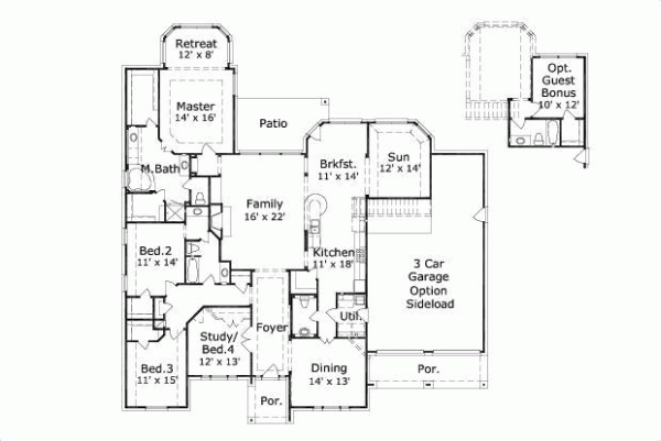 Main Floor Plan: 19-1245