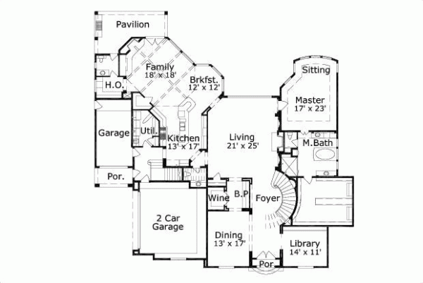 Main Floor Plan: 19-1247
