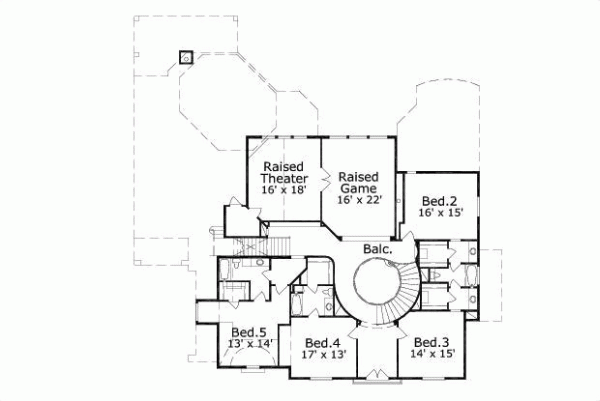 Upper/Second Floor Plan: 19-1247