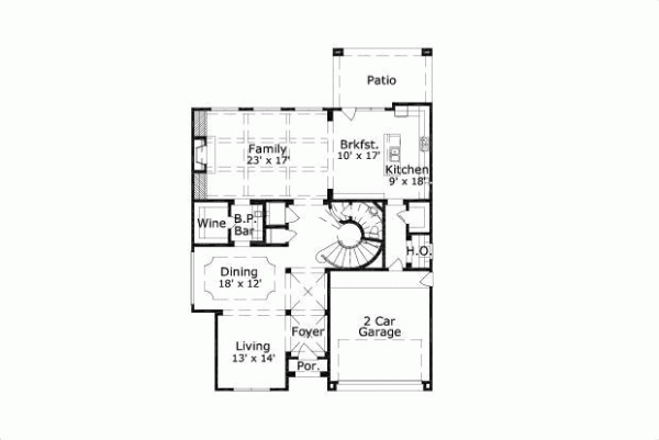 Main Floor Plan: 19-1248