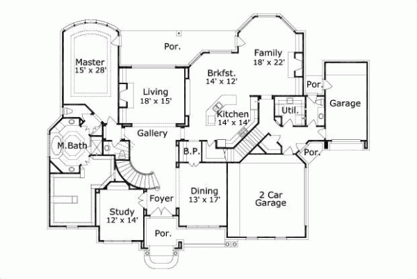 Main Floor Plan: 19-1250