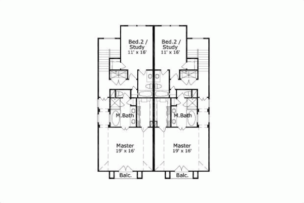 Upper/Second Floor Plan 19-1251