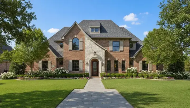 European house plans 19-1254 - front exterior, 2,899 sq ft, 4 bed, 4 bath house plans | Monster House Plans