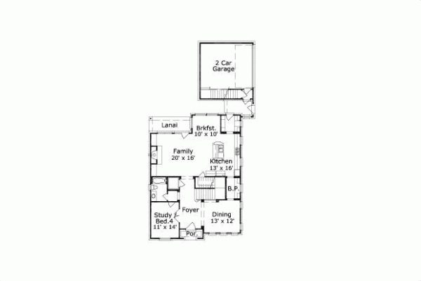 Main Floor Plan: 19-1254
