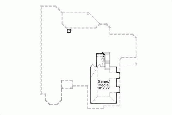 Upper/Second Floor Plan: 19-1256