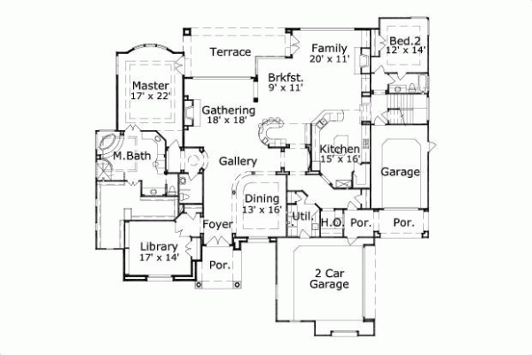 Main Floor Plan: 19-126
