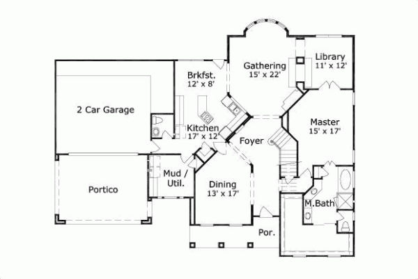 Main Floor Plan: 19-1261