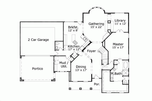 Main Floor Plan: 19-1262