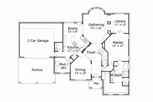 Main Floor Plan: 19-1263