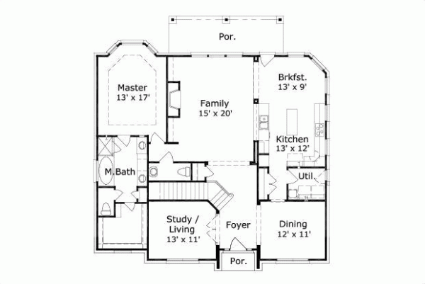 Main Floor Plan: 19-1264